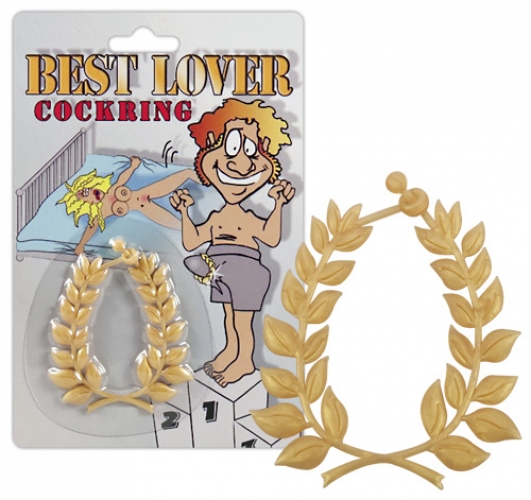 Best Lover Penisring - Farbe: gold - Menge: 1Stck