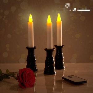 EmotiCandle LED-Kerzen fr romantisches Ambiente (3er Pack)